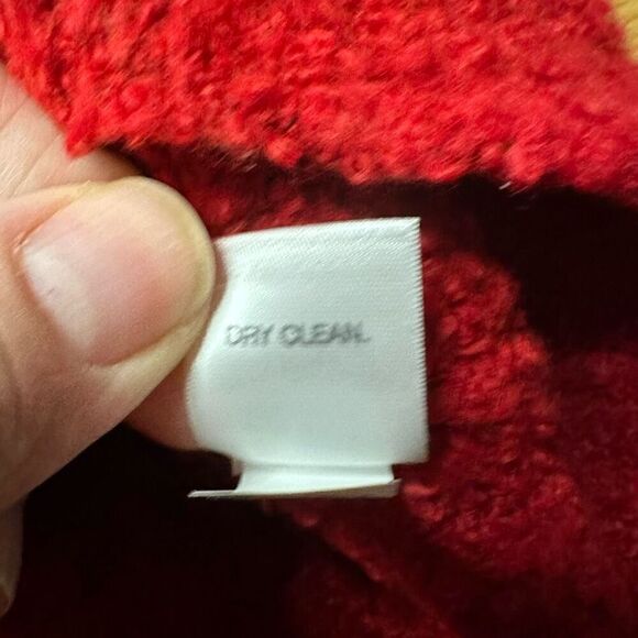 J. Jill wool blend sweater medium red - Picture 5 of 9